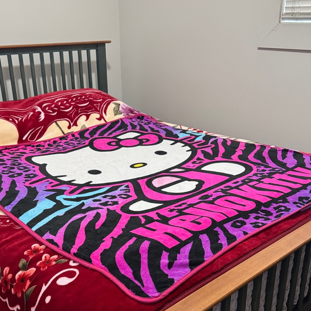 Hello Kitty Vibrant Pink and Black